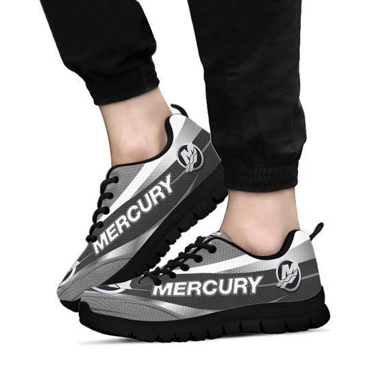 3D Printed Mercury Marine NTA Sneakers For Men & Women Ver 2 (Grey)