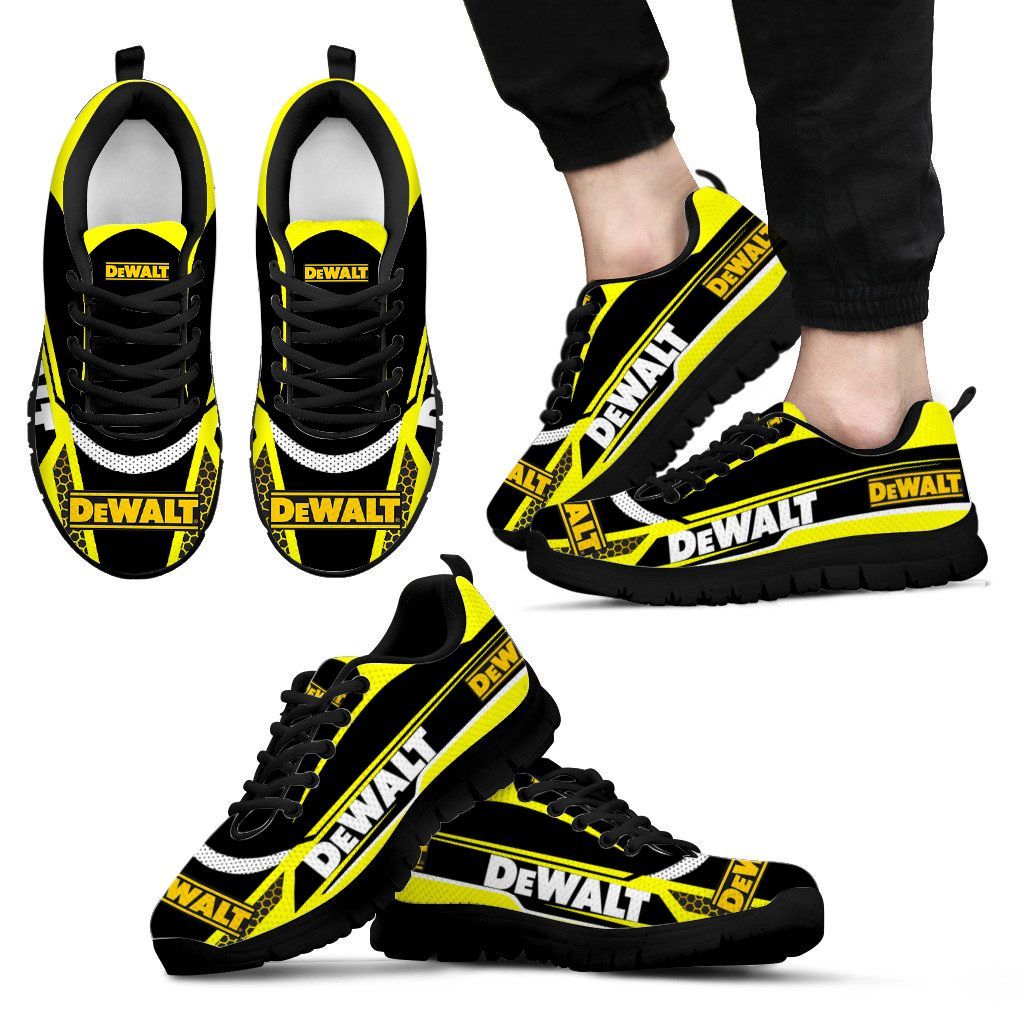 3D Printed Dewalt NTH-HA Sneakers Ver 1 For Men & Women (Yellow)