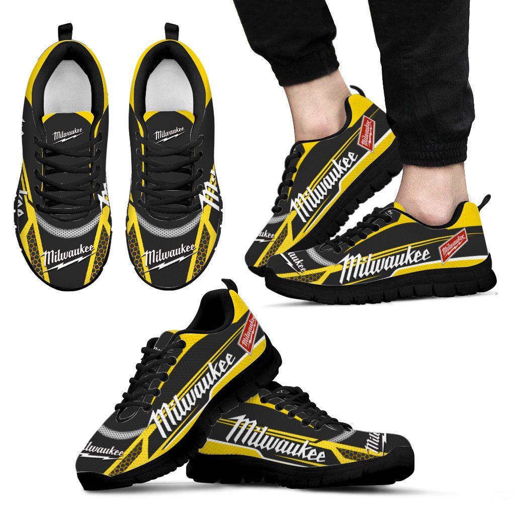 3D Printed Milwaukee TNC-HA Sneakers For Men & Women Ver2 (Yellow)