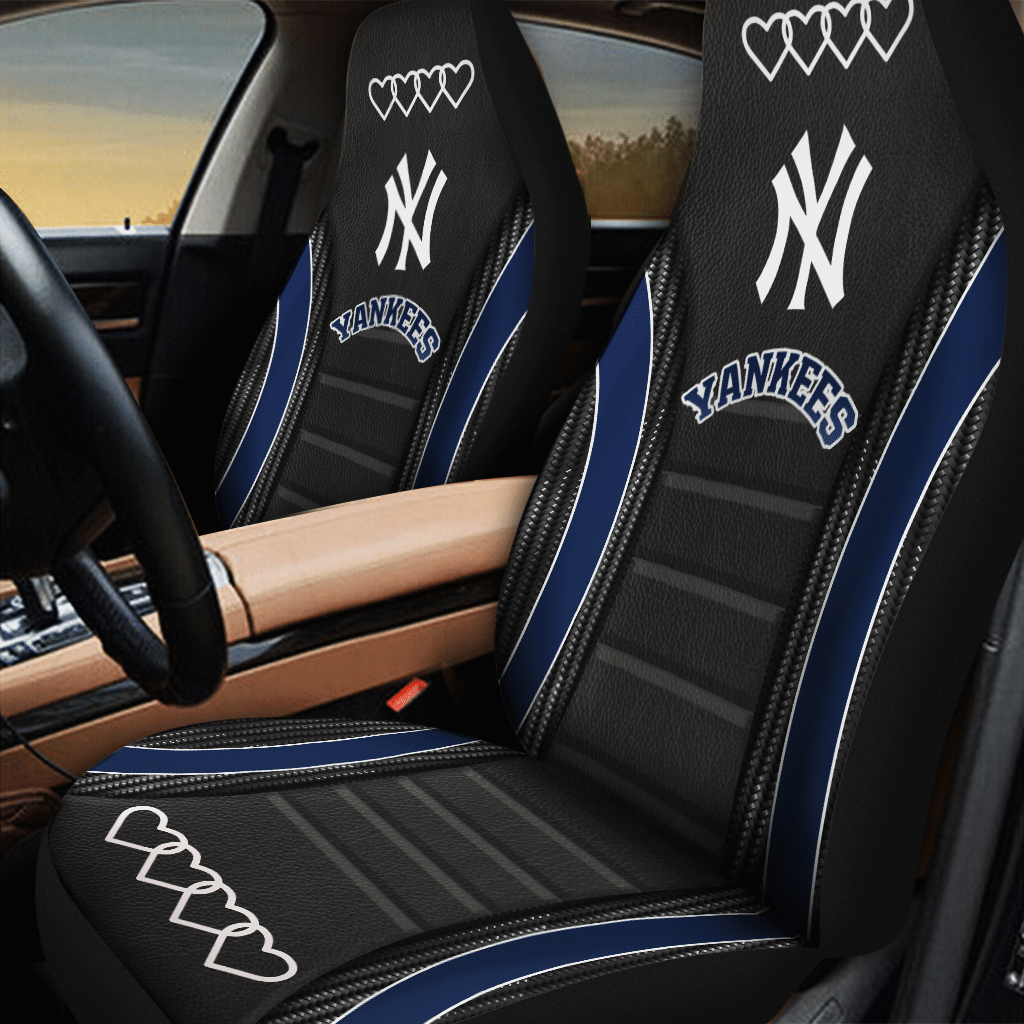 New York Yankees Car Seat Covers (Set Of 2) -V2