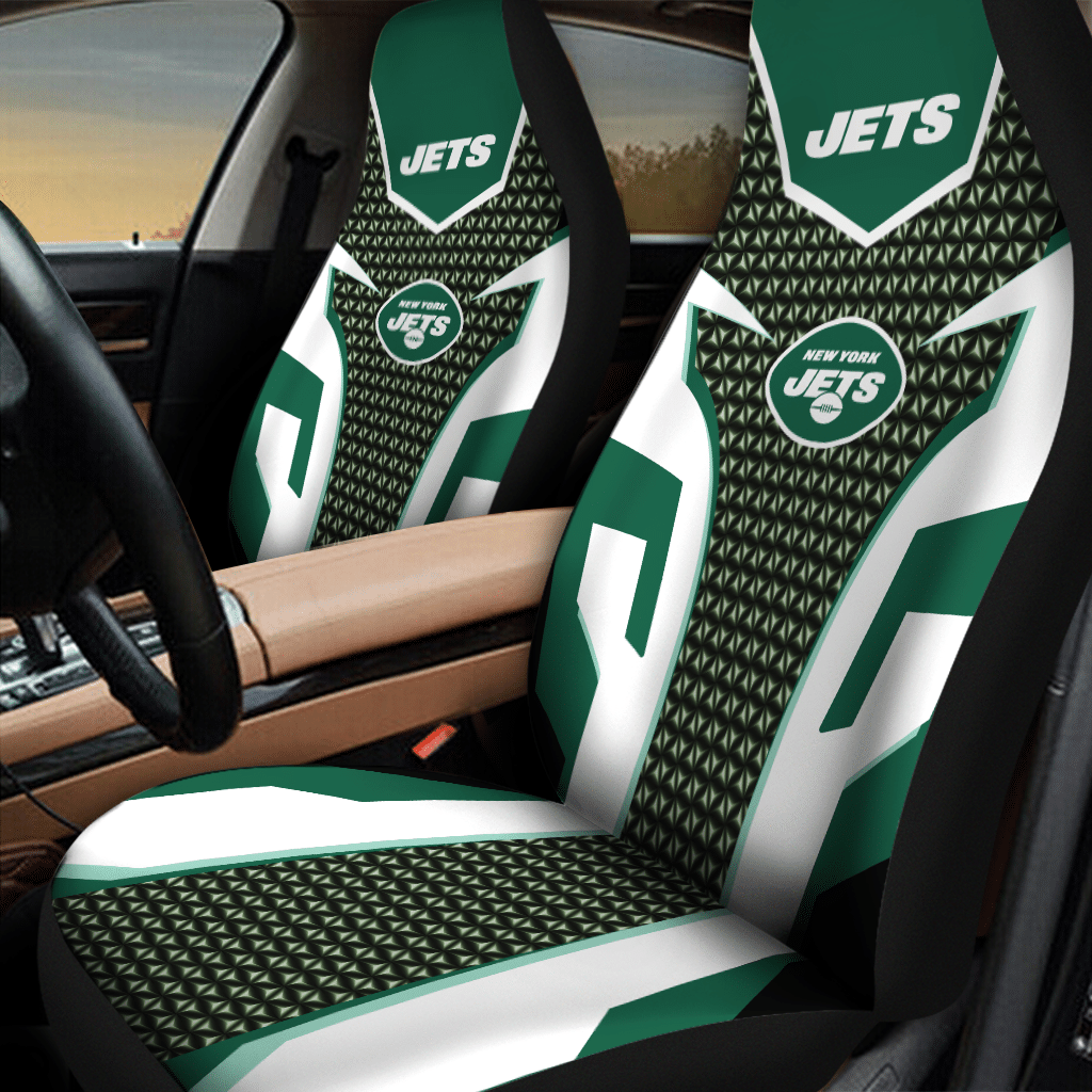 New York Jets Car Seat Covers (Set Of 2)