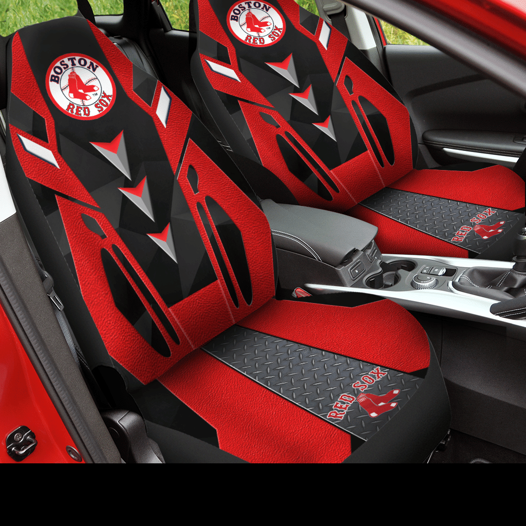 Boston Red Sox Car Seat Covers (Set Of 2) – V6