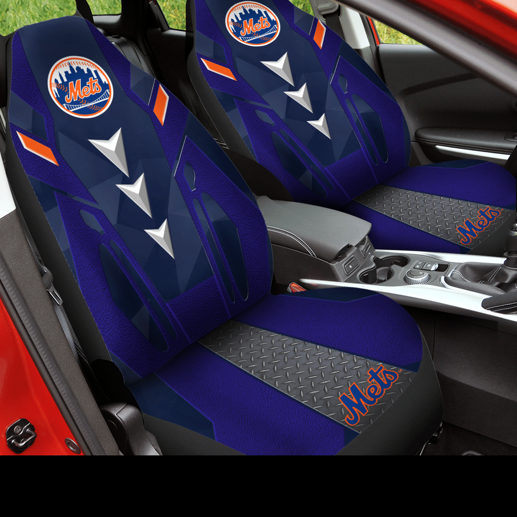 New York Mets Car Seat Covers (Set Of 2) – V6