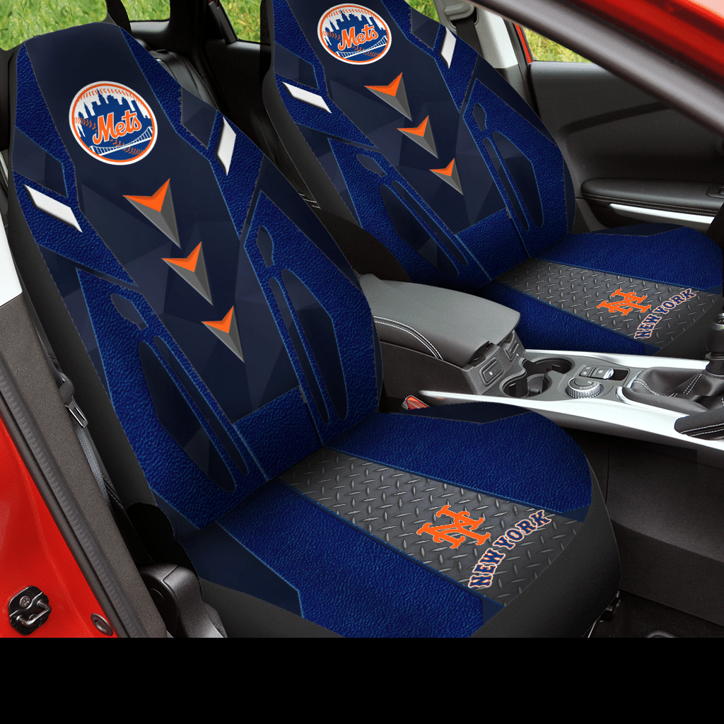 New York Mets Car Seat Covers (Set Of 2) – V6.1