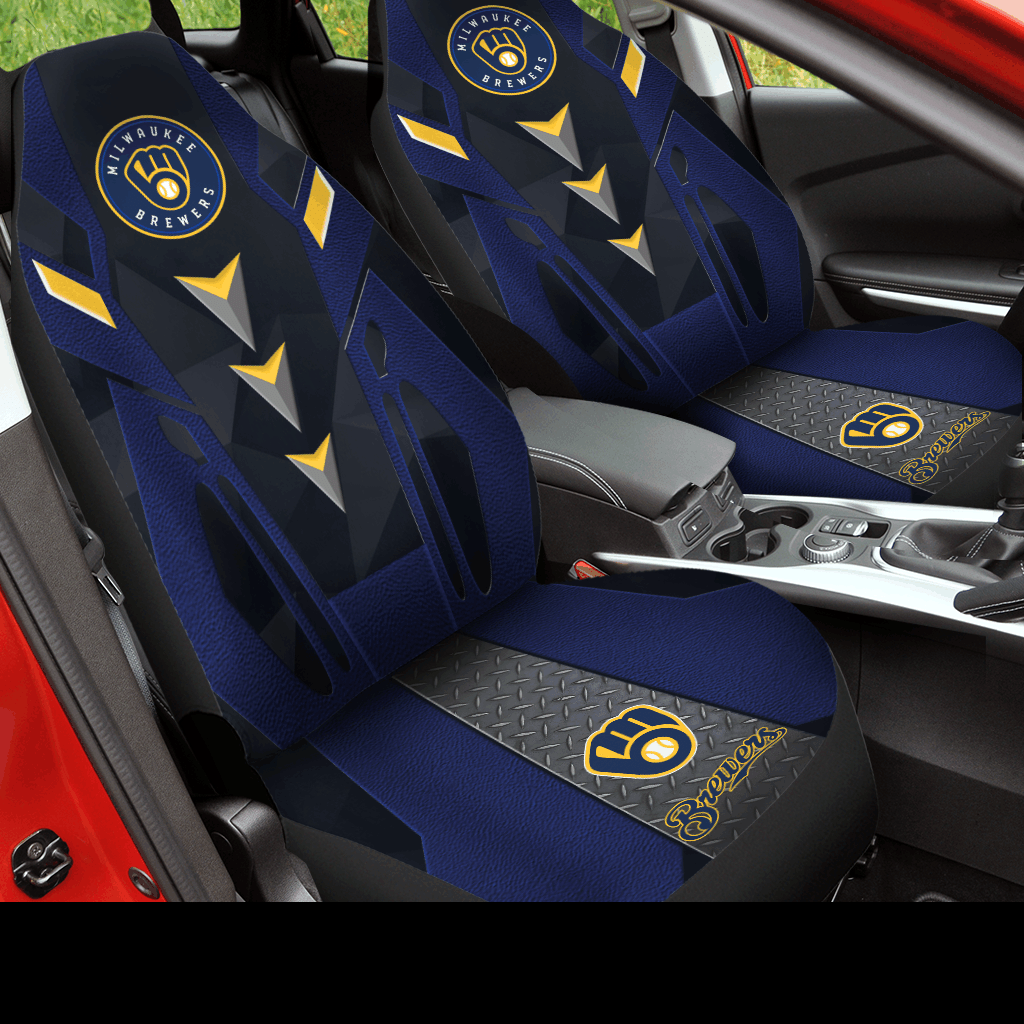 Milwaukee Brewers Car Seat Covers (Set Of 2) – V6