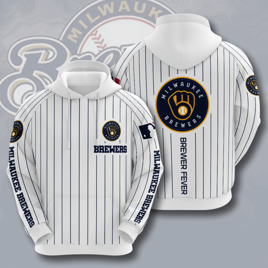 Milwaukee Brewers 3D Hoodie