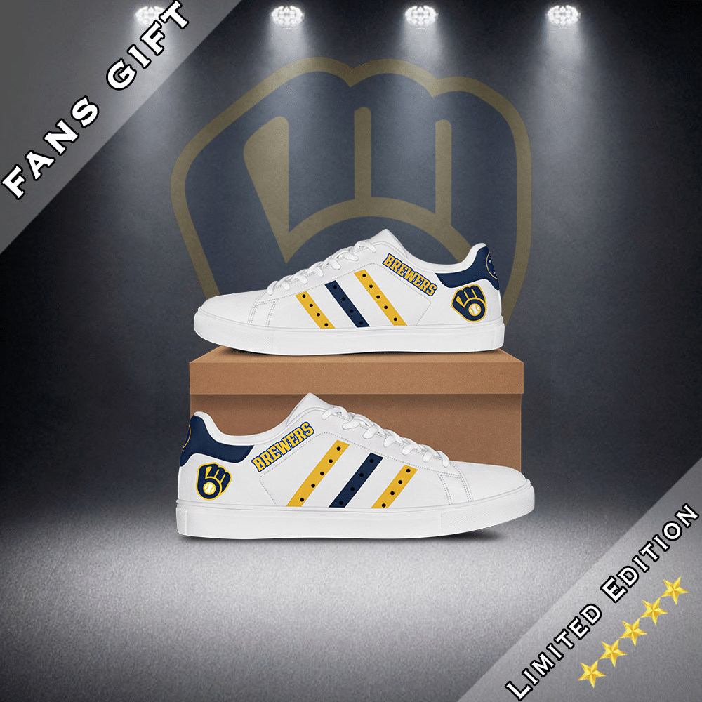 Milwaukee Brewers Low Top Shoes