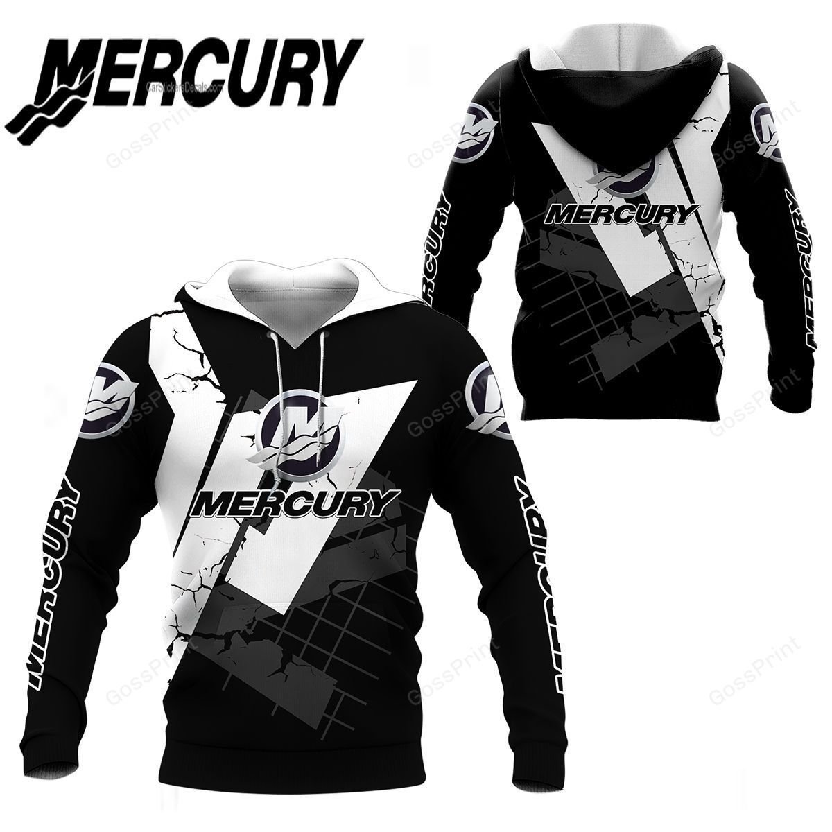 3D ALL OVER MERCURY SHIRT VER 1