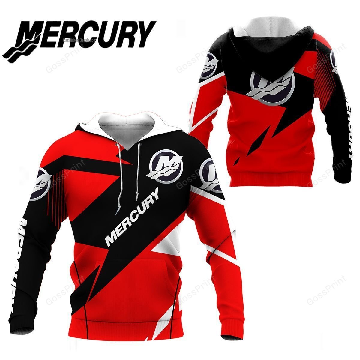 3D ALL OVER MERCURY SHIRT VER 3