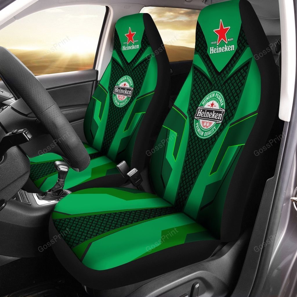 Heineken Car Seat Cover (Set Of 2) Ver 2