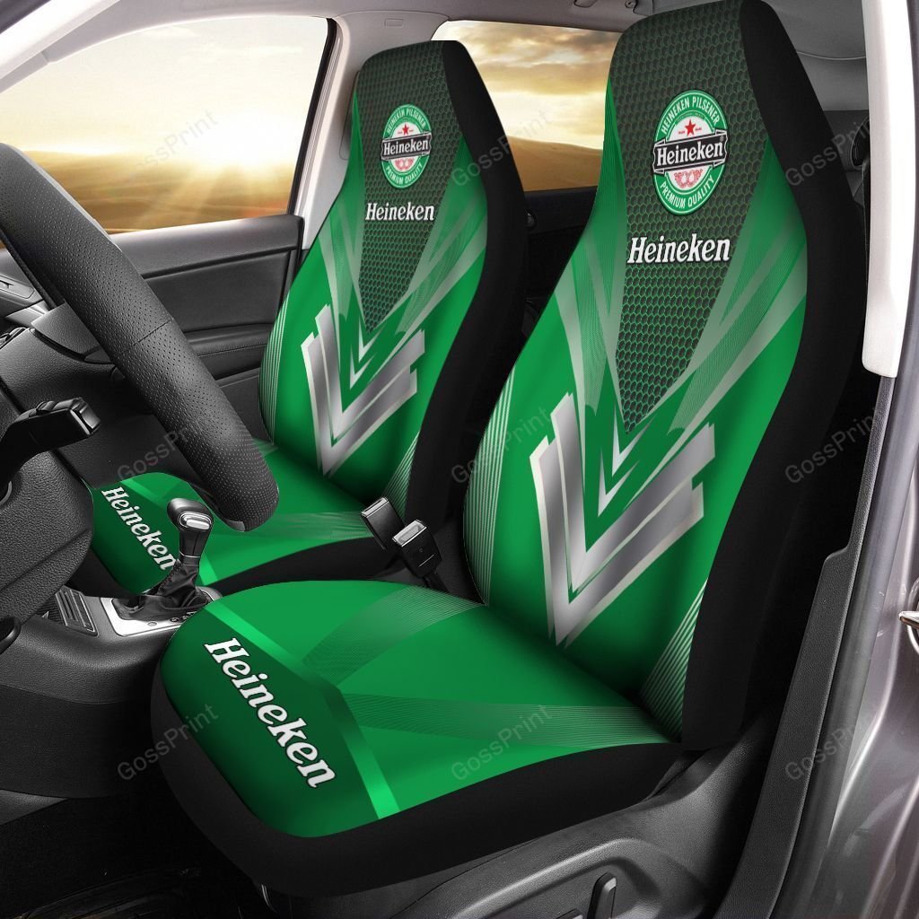 Heineken Car Seat Cover (Set Of 2) Ver 4