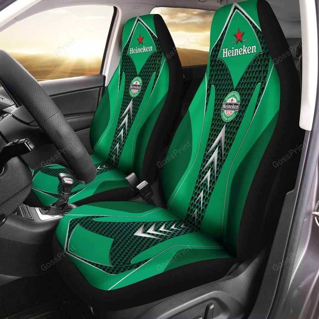 Heineken Car Seat Cover (Set Of 2) Ver 3