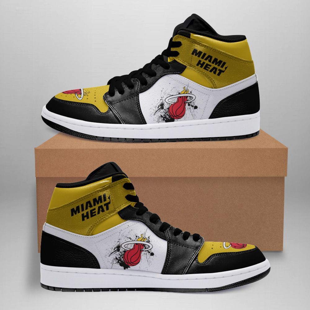 Miami Heat PVT-VA JD High-top Shoes Ver 1 (Yellow)