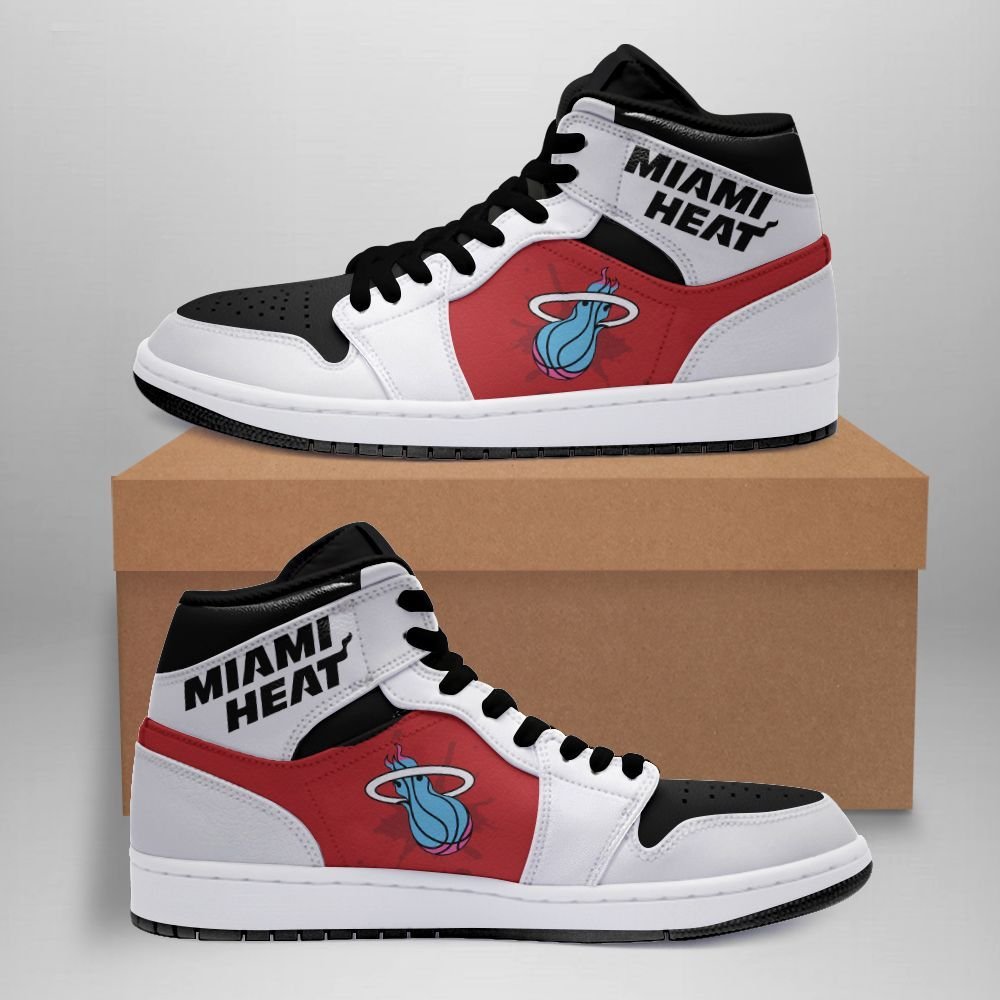 Miami Heat PVT-HT JD High-top Shoes Ver 2 (White)