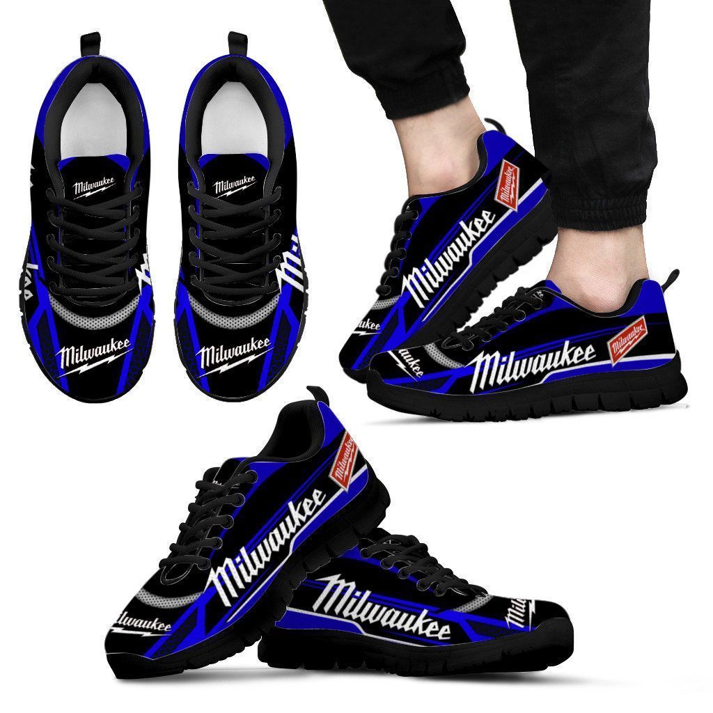 3D Printed Milwaukee TNC-HA Sneakers For Men & Women Ver2 (Blue)