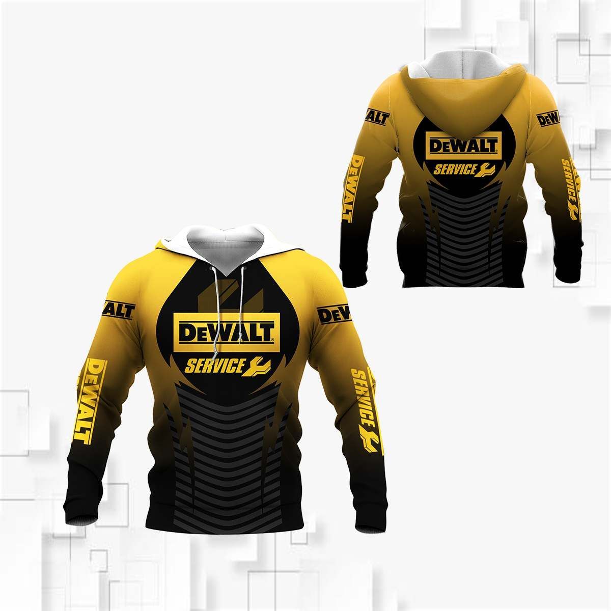 3D All Over Printed Dewalt TIN-VA Shirts Ver 1 (Black)