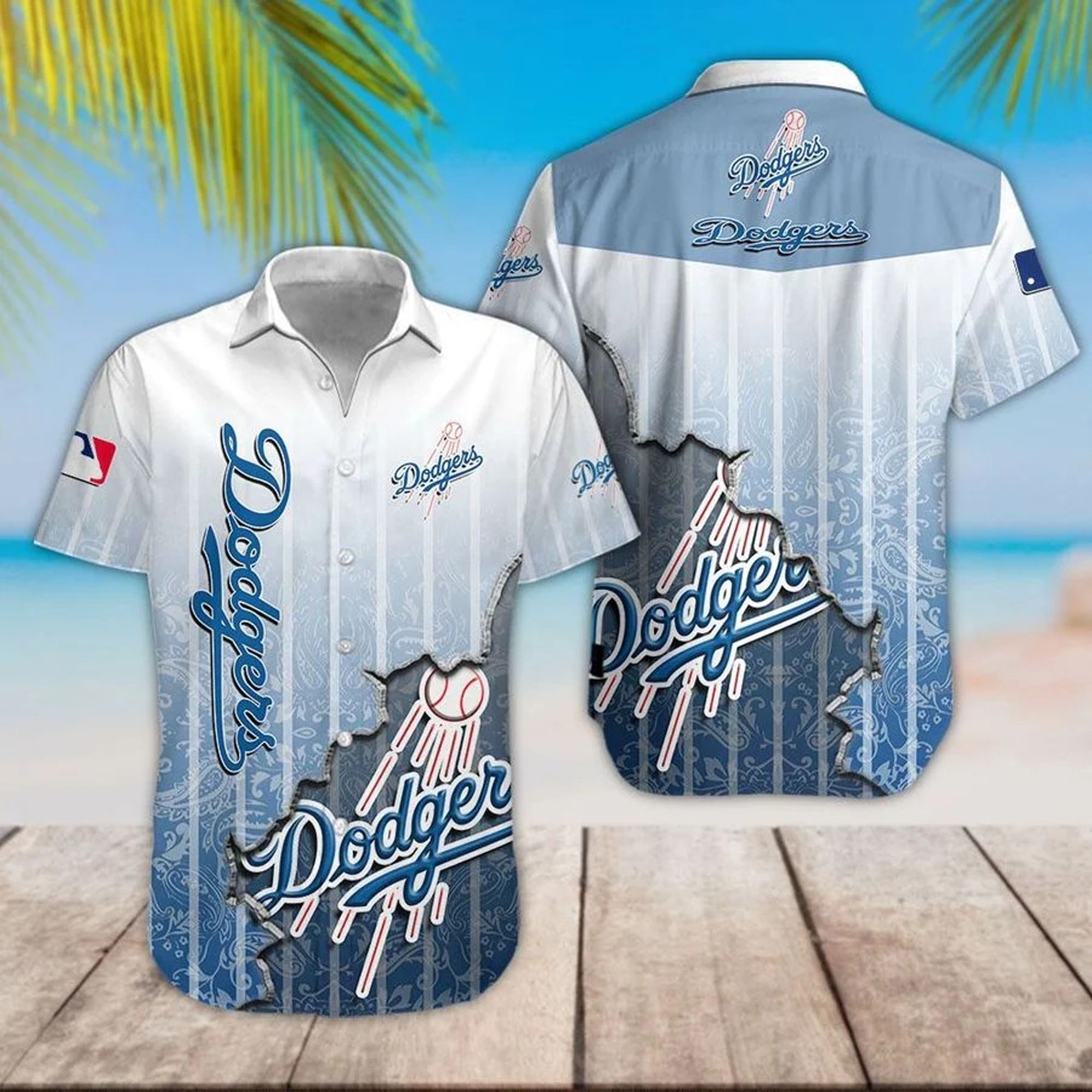 Los Angeles Dodgers Hawaiian Ver 01