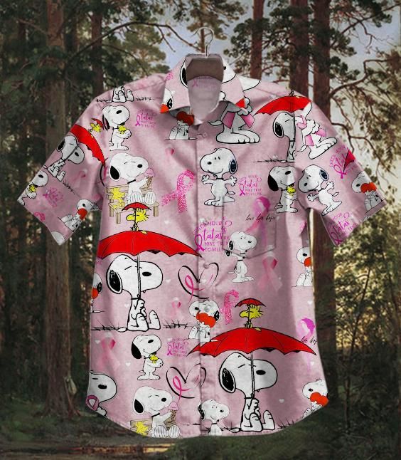 Hawaii Shirt ?C Hot Snoopy Cancer Dh Vintage Hawaiian Shirt-Zx11278