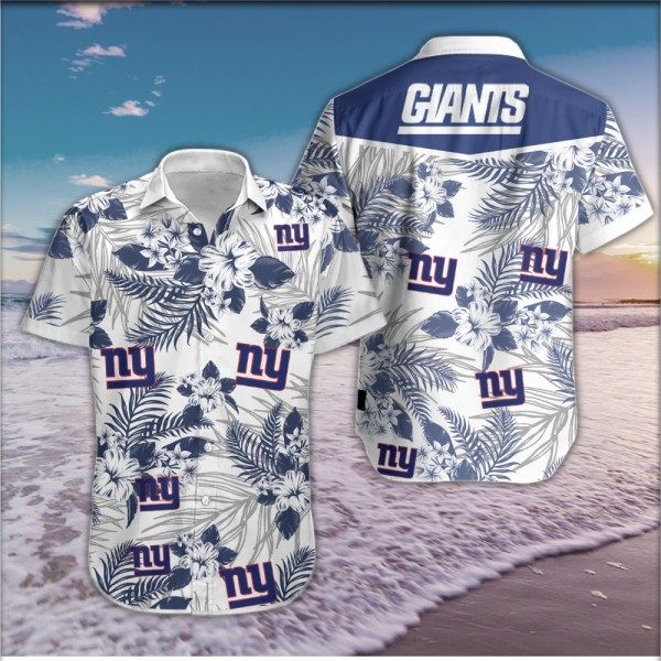 New York Giants Hawaiian Shirt