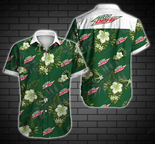 Mtn Dew Hawaiian Shirt