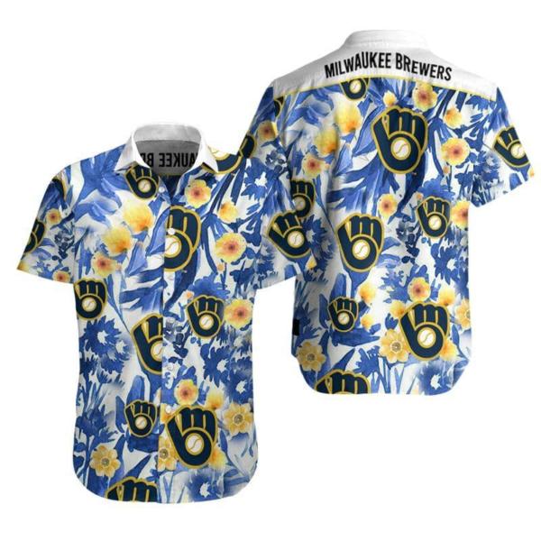 Milwaukee Brewers Limited Edition Hawaiian Shirt