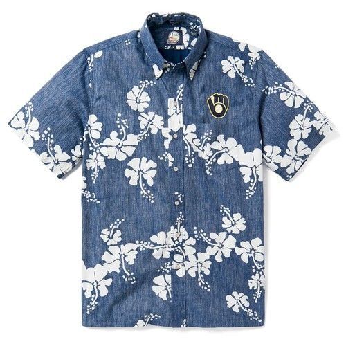 Milwaukee Brewers 50Th State Hawaiian Shirt