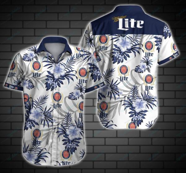 Miller Lite Style 3 Hawaiian Shirt