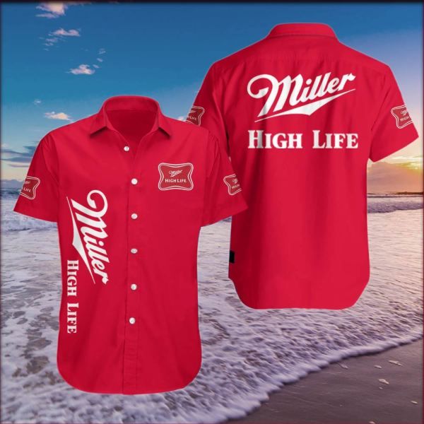 Miller High Life Hawaiian Shirt V3