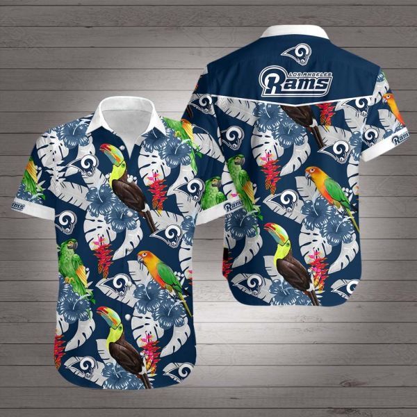 Los Angeles Rams Hawaiian Shirt V1