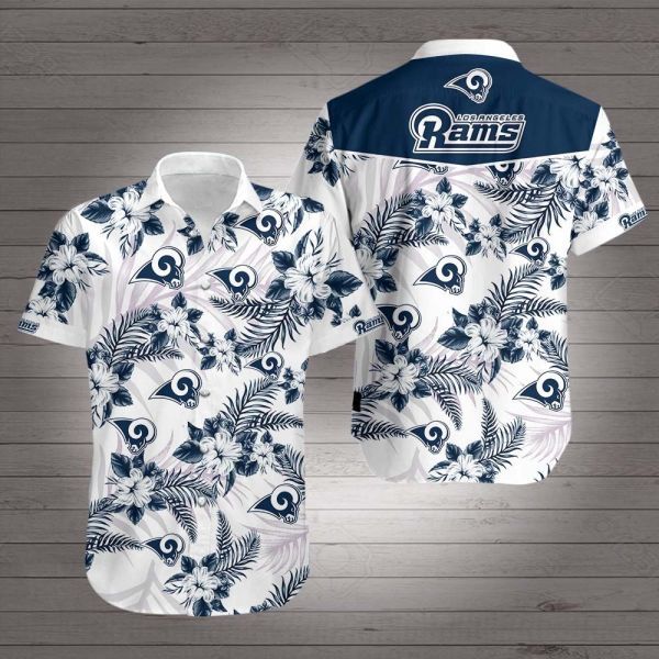 Los Angeles Rams Hawaiian Shirt V2