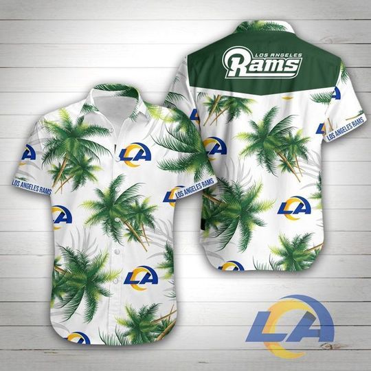 Los Angeles Rams Football Hawaiian Shirt V1