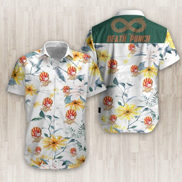 Five Finger Death Punch Hawaiian Shirt V2