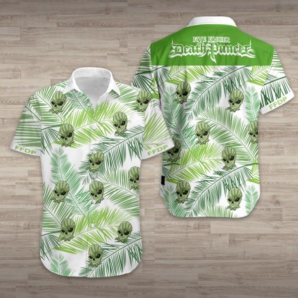 Five Finger Death Punch Hawaiian Shirt V3