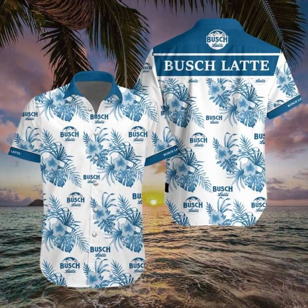 Busch Latte Hawaiian Shirt V2