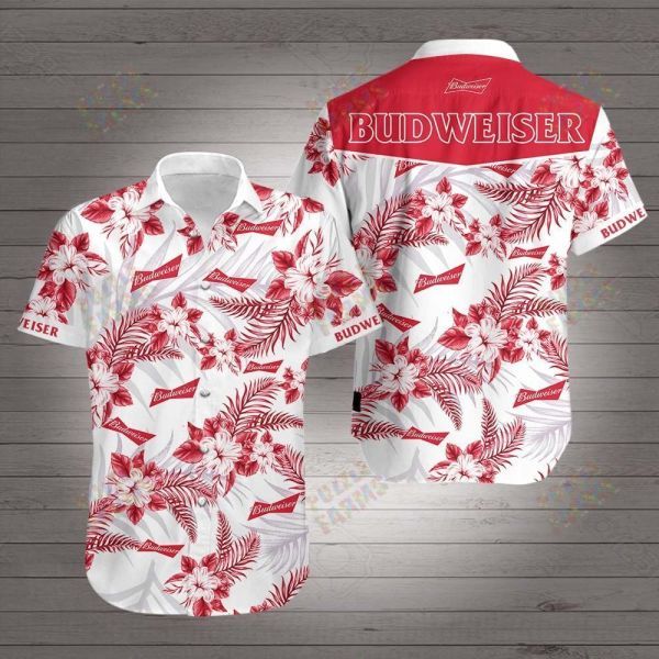 Budweiser Hawaiian Shirt