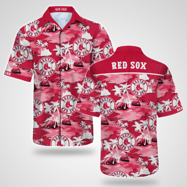 Boston Red Sox Tommy Bahama Hawaiian Shirt