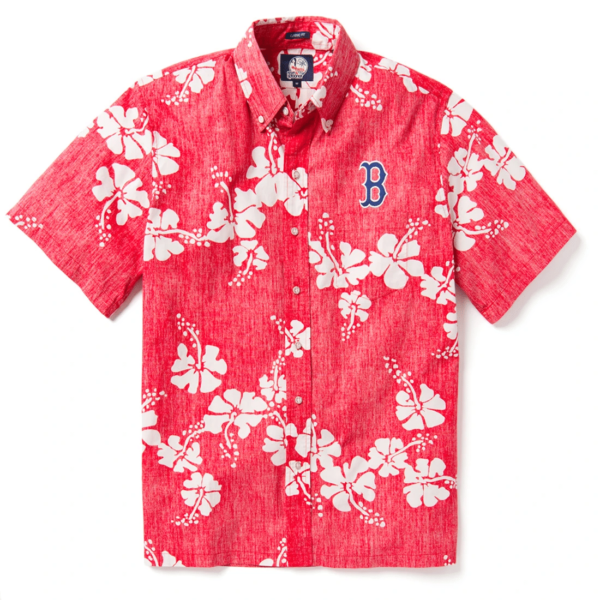 Boston Red Sox 50Th State Hawaiian Shirt