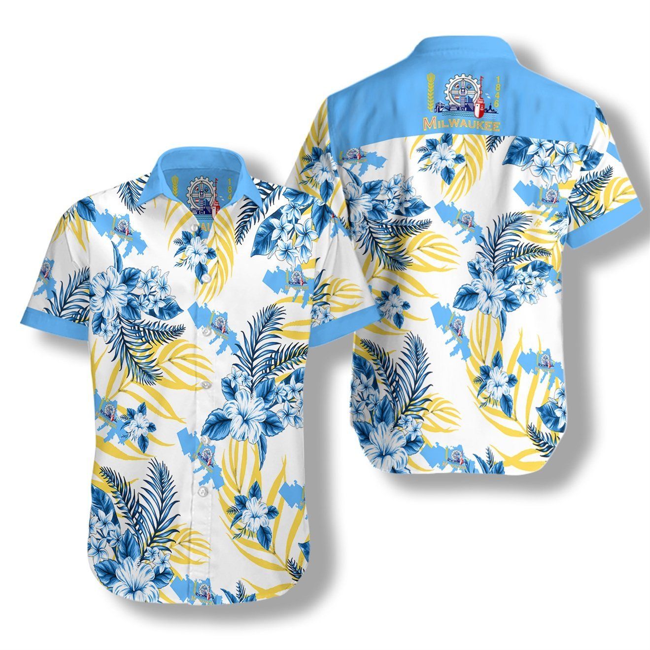 Milwaukee Proud Ez05 0907 Hawaiian Aloha Shirts Aloha Shirts