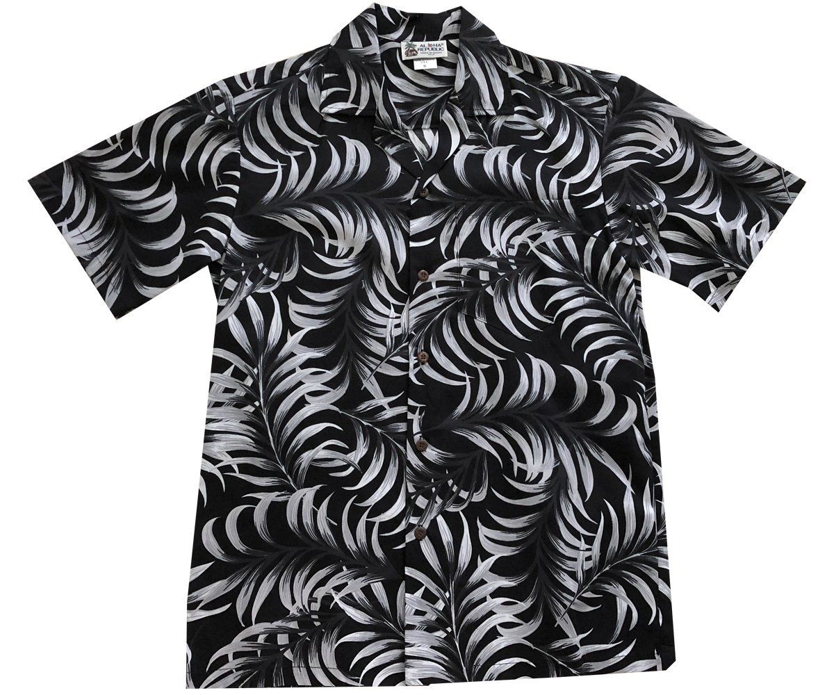 Island Tradewinds Black Hawaiian Aloha Shirts Aloha Shirts