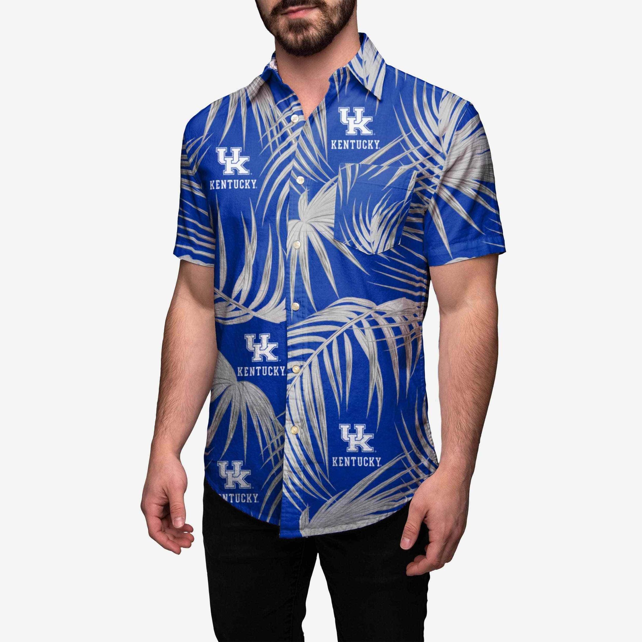 Kentucky Wildcats Hawaiian Aloha Shirts Button Up Shirt