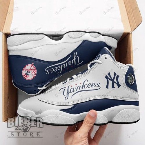 New York Yankees Shoes Personalized Air JD13 Sneakers Gift For Fan