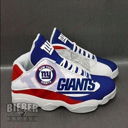 New York Giants Football Air JD13 Sneakers Personalized Shoes For Fan