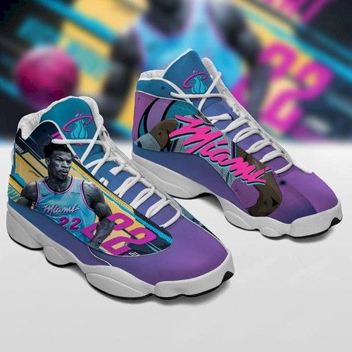 Miami Heat Personalized Tennis Shoes Air JD13 Sneakers Gift For Fan