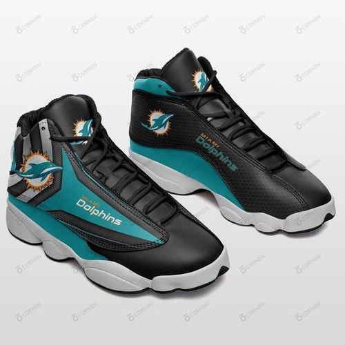 Miami Dolphins Shoes Personalized Air JD13 Sneakers Perfect Gift