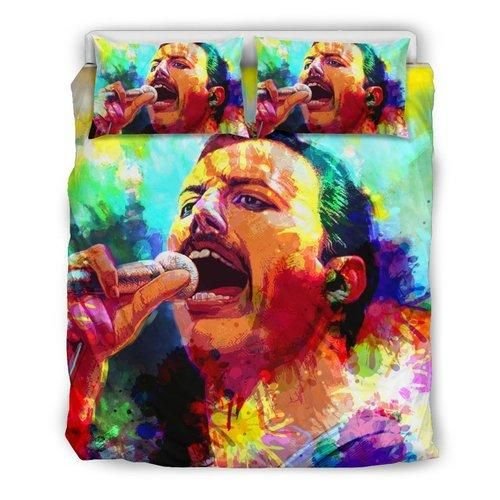 Freddie Mercury 1 3D Customize Duvet Cover Set Bedding SetBedroom Set