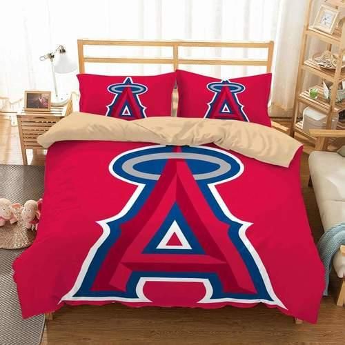 3D Customize Los Angeles Angels Bedding Set Duvet Cover SetBedroom Set Bedlinen