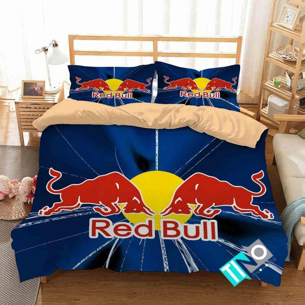 MLS New York Red Bulls 3 Logo 3D Personalized CustomizedBedding Sets Duvet Cover Bedroom Set Bedset Bedlinen