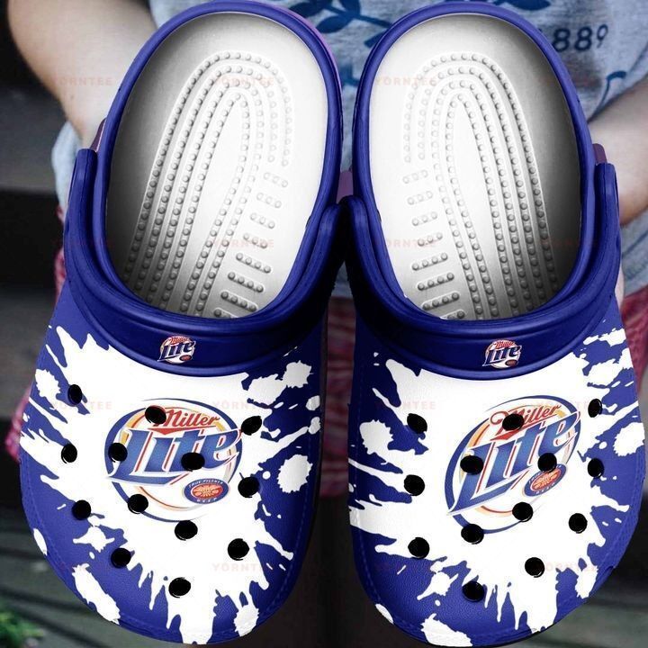 Miller Lite Beer Crocs Clog Shoes Crocs For Mens And Womens