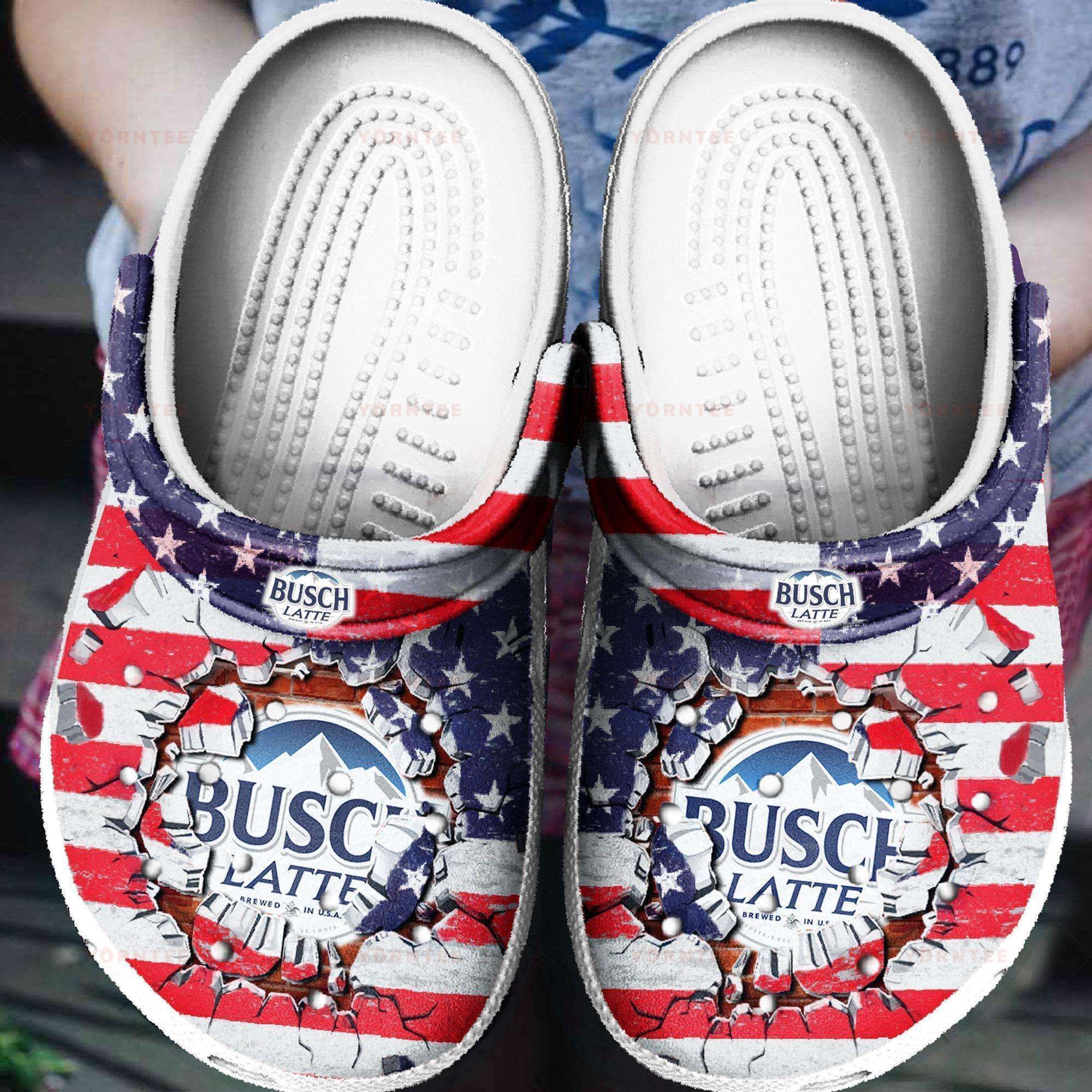 Busch Latte Crocs Clog Shoes Crocs For Mens And Womens