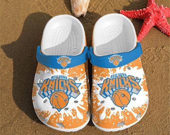 New York Knicks Crocs Crocband Clog Clog Comfortable For Mens And Womens Classic Clog Water Shoes